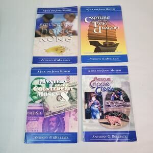 Jack and Jenny Mystery Series Books 1-4 Anthony G. Bollback 1997 TFC Press
